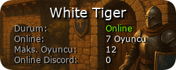 White Tiger Signature Banner