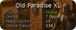 Old Paradise XL Signature Banner